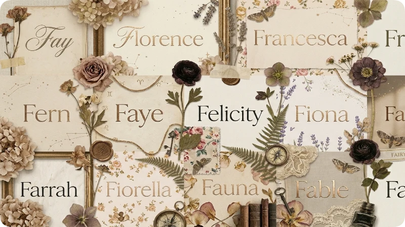Beautiful Girl F Names