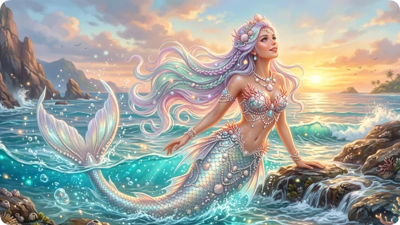 Beautiful Mermaid Names