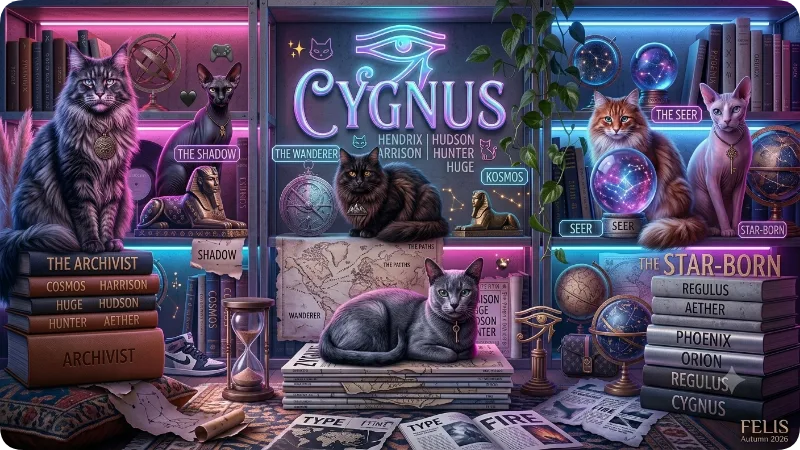 Cool Boy Cat Names Inspired by Modern Aesthetics”