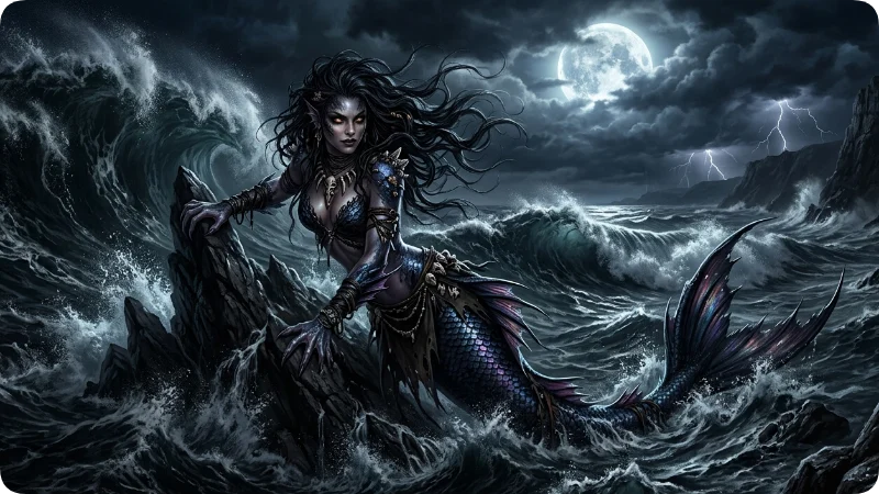 Dark Mermaid Names