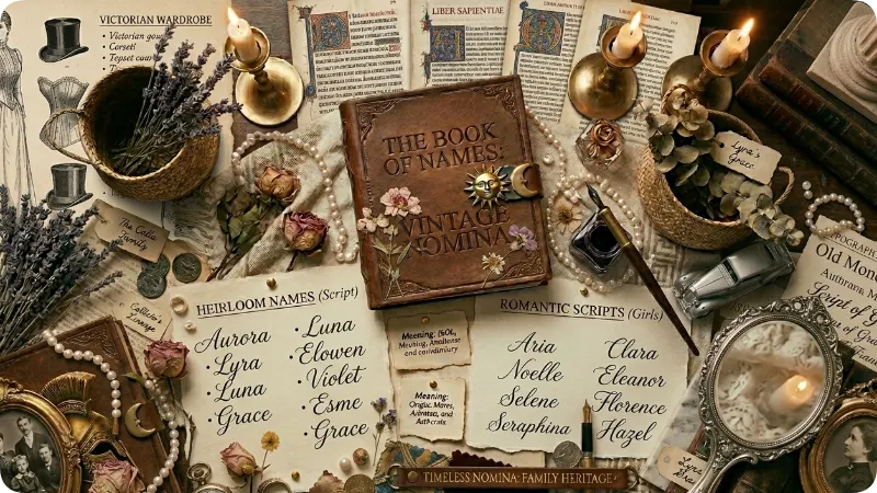 Elegant Old Girl Names