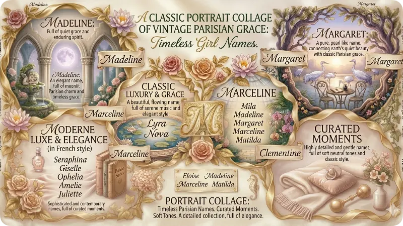 Elegant & Timeless M Girl Names”