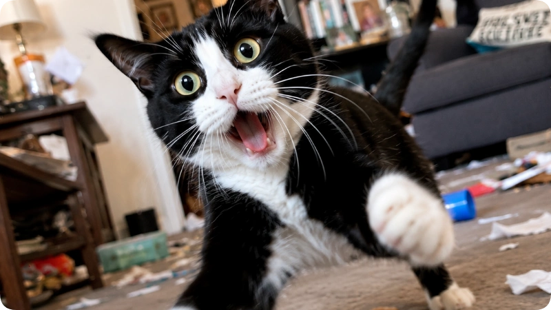 Funny Black and White Cat Names