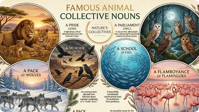Most Popular Groups of Animals Names