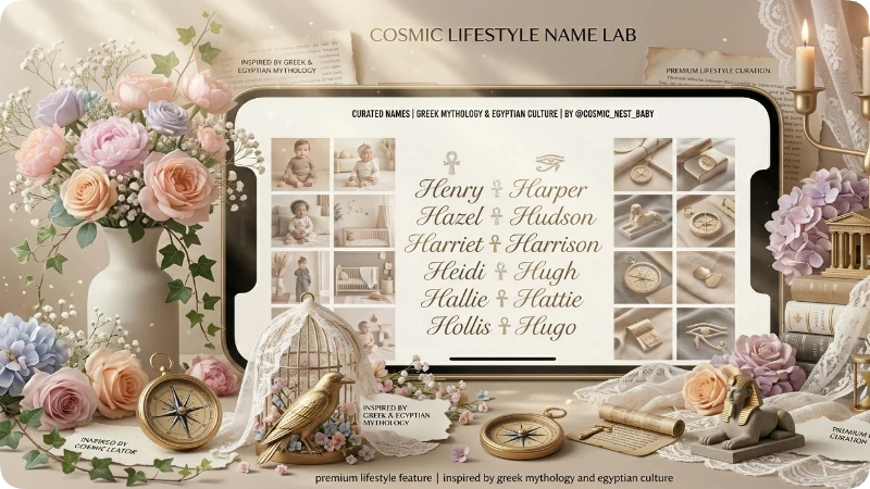 Soft & Feminine H Names