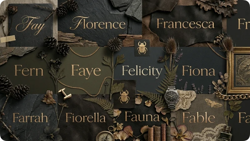 Strong Boy F Names