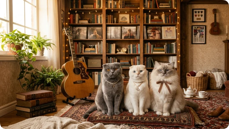 Taylor Swift’s Cats at a Glance