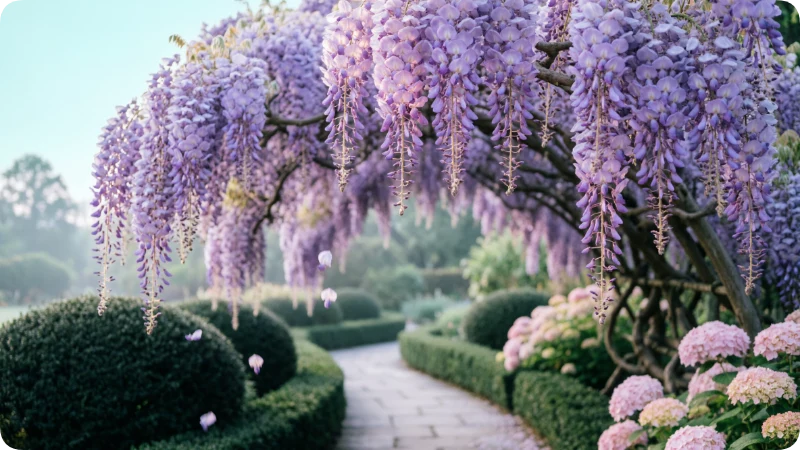Wisteria Image Prompt