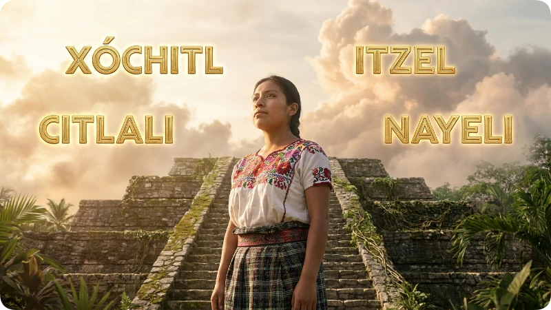 Aztec Indigenous Mexican Names For Girls