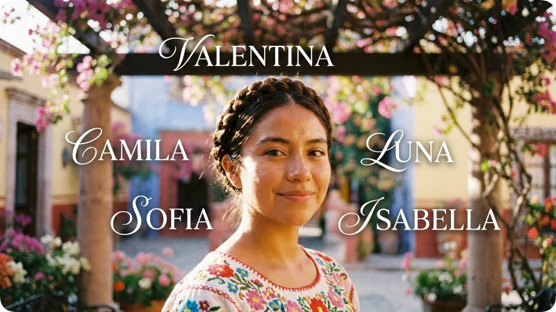 Beautiful Mexican Girl Names List