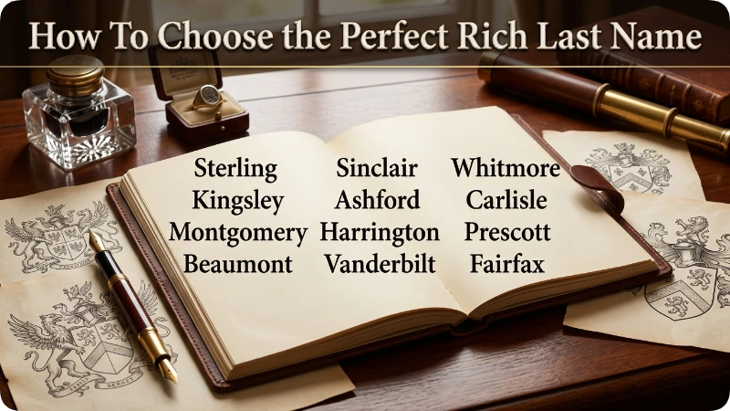How To Choose The Perfect Rich Last Name