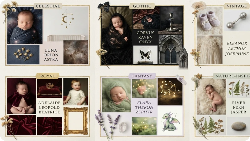 Aesthetic Baby Name Categories Parents Love in 2025