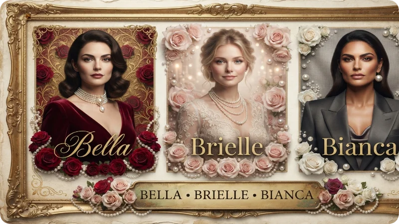 Beautiful Girl Names Starting With B
