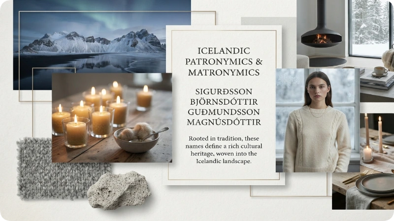 Beautiful Icelandic Last Names and Meanings
