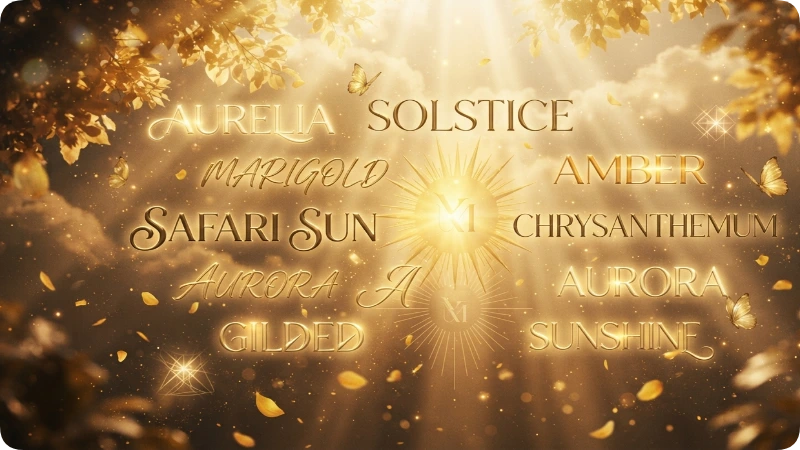 Best Yellow Names