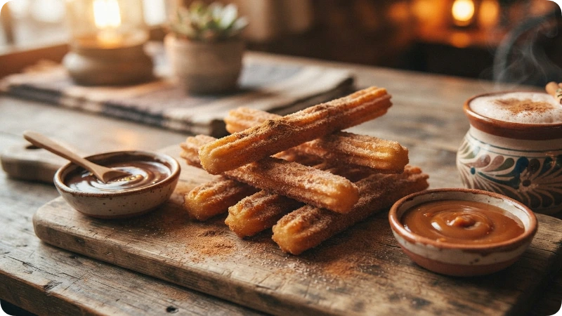 Churros  Sweet, Crispy Mexican Dessert Magic