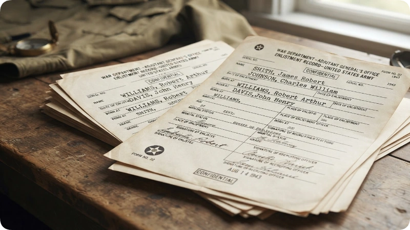Common World War II Veteran Names