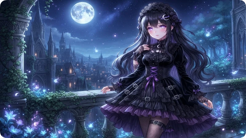 Dark Cute Anime Girl Names