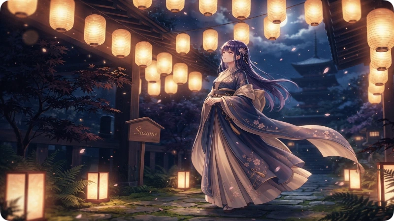 Elegant Anime Girl Names With Graceful Energy