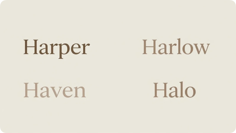 Elegant Girl Names That Start With H
