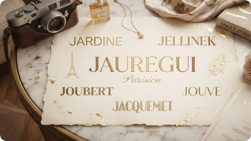 Elegant J Last Names With Luxury Vibes