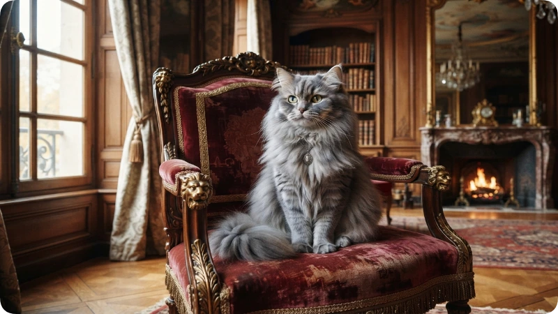 Elegant & Sophisticated Gray Cat Names