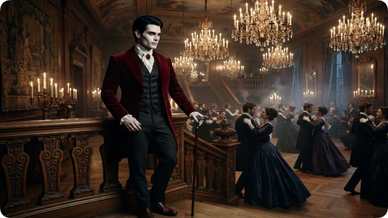 Elegant Vampire Names for Men