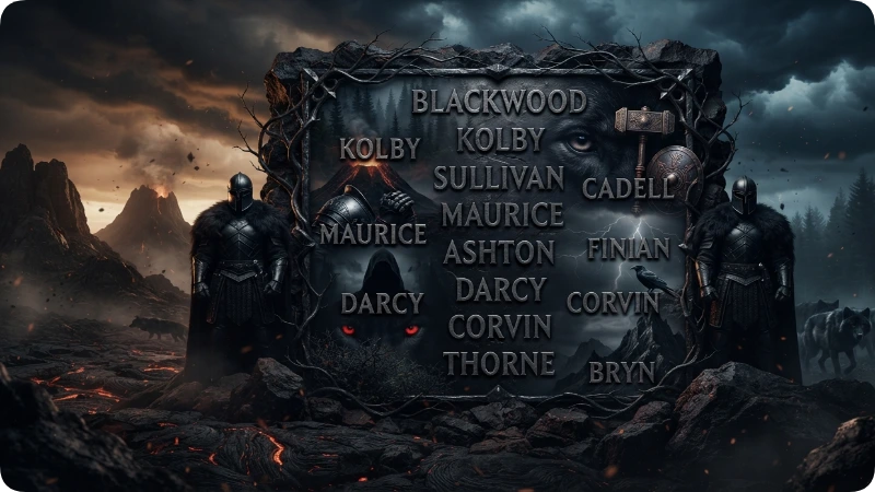 Gender Neutral Names With Dark & Shadow Meanings