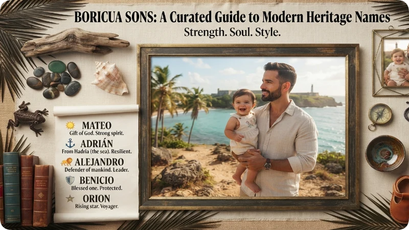 Handsome Puerto Rican Boy Names