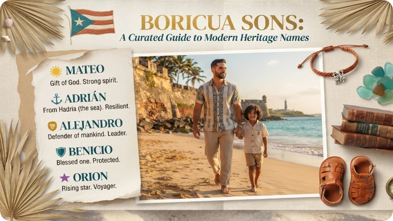 Handsome Puerto Rican Boy Names