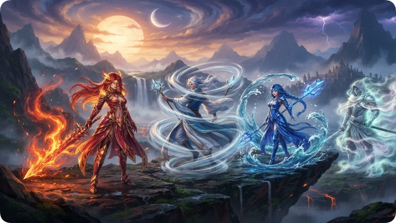Hashira Names Inspired by Elements