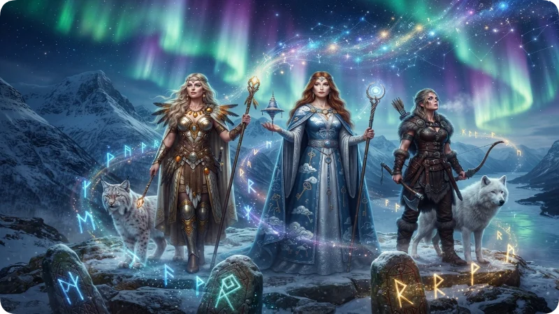 Mythological Female Norse Names With Legendary Energy