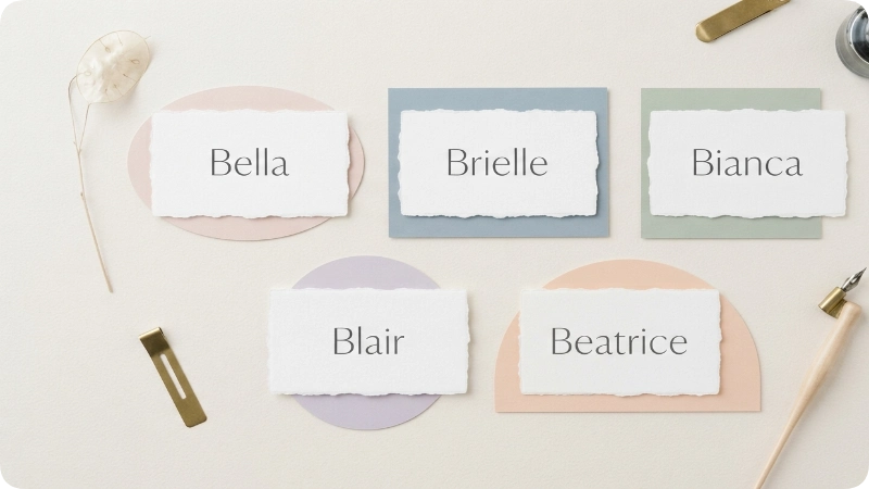 Popular Girl Names That Start With B