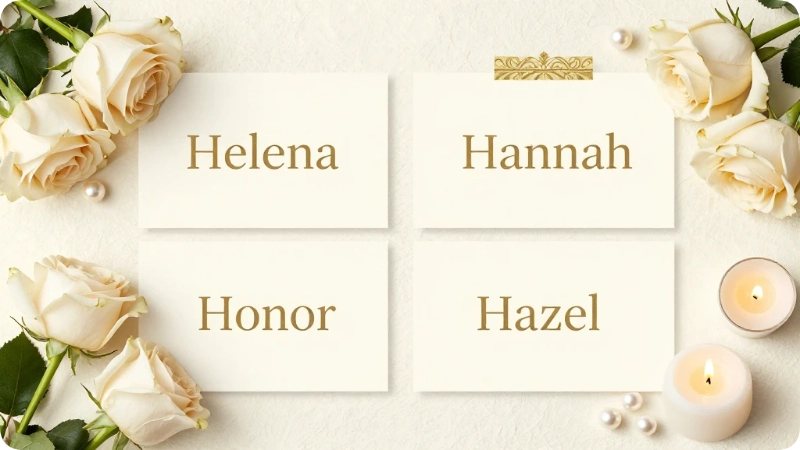 Quick Overview of H Girl Names