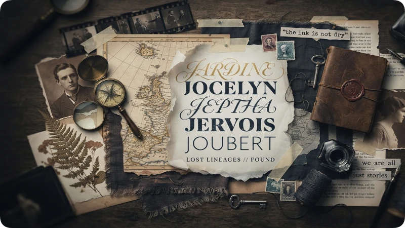 Rare J Last Names That Deserve More Attention