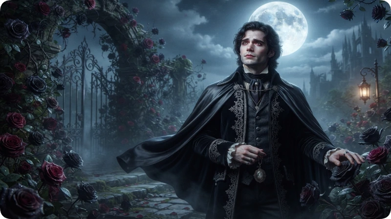 Romantic Male Vampire Names