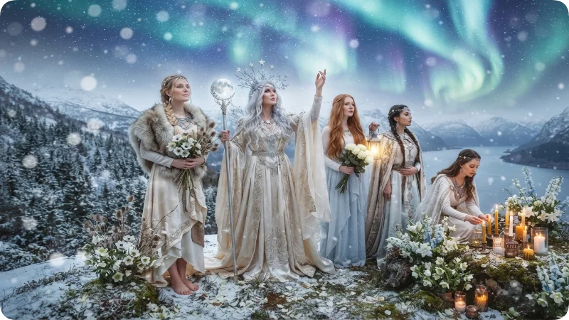 Soft & Feminine Norse Goddess Names