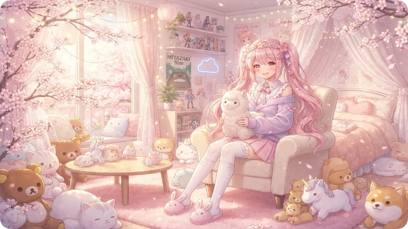 Soft & Kawaii Anime Girl Names