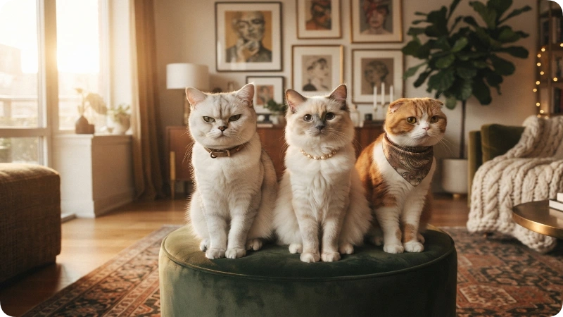 Taylor Swift’s Cats at a Glance 