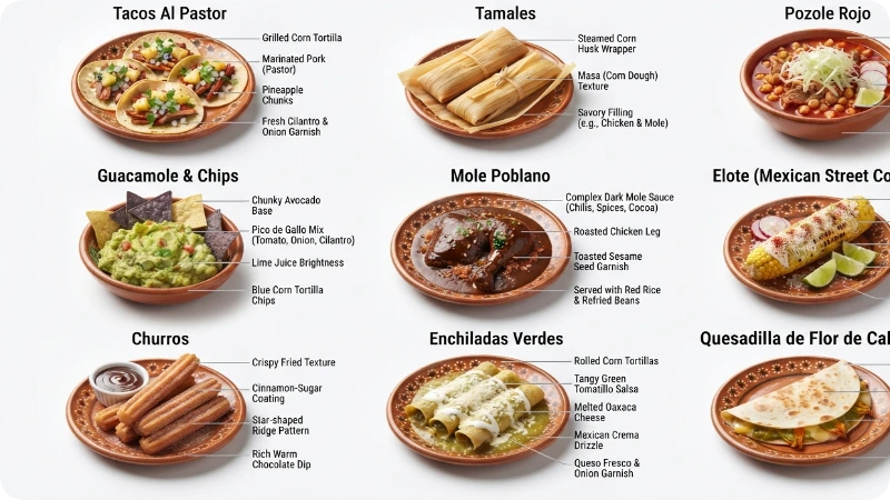 Tips for Identifying Mexican Foods From Pictures