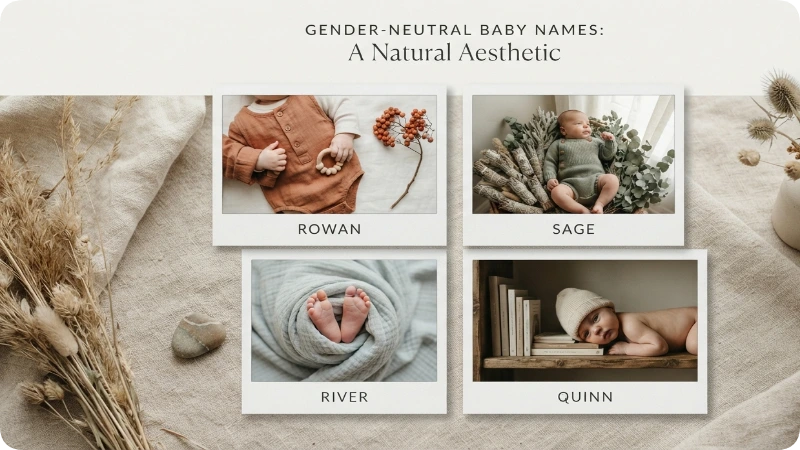 Trending GenderNeutral Baby Names for 2026