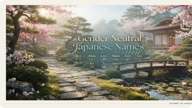 Why Gender Neutral Japanese Names Are So Popular Right Now
