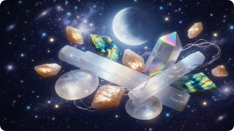 Celestial & Spiritual Crystal Names