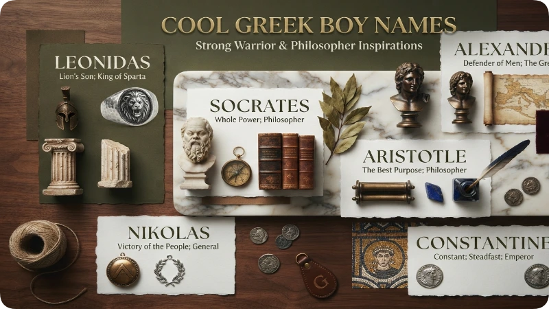 Cool Greek Boy Names