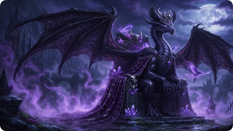 Dark Feminine Dragon Names