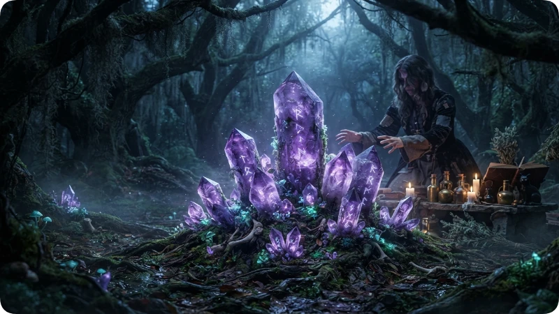 Dark Purple Names With Gothic Energy
