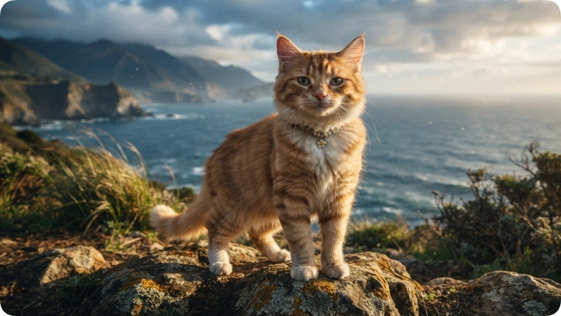 Male Orange and White Cat Names