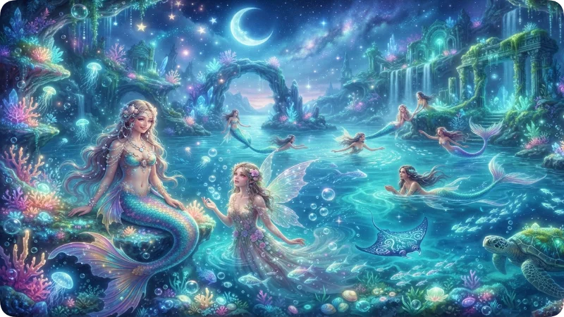 Mermaid, Nymph & Water Spirit Names