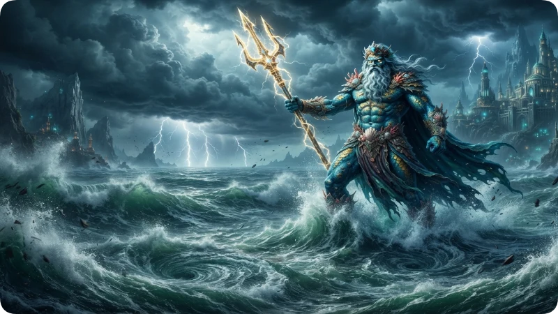 Powerful Mythical Ocean Names for Boys