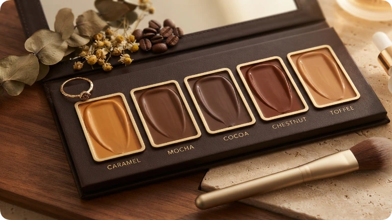 Rich Brown Skin Color Names